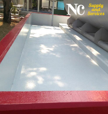 เคลือบพื้นป้องกันการรั่วซึมสารเคมี Secondary Containment Coating